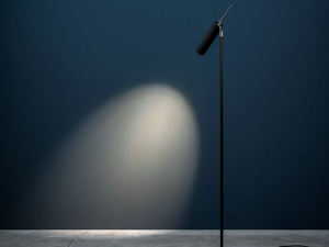 LUCENERA 506 - LED adjustable carbon fibre floor lamp _ Catellani & Smith